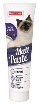 Мальт-паста Beaphar Malt Paste для виведення шерсті у котів BAR12563 фото