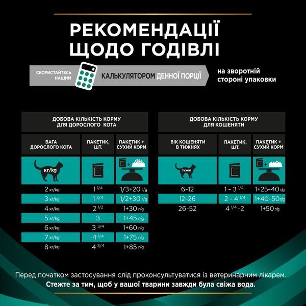 Вологий дієтичний корм PRO PLAN VETERINARY DIETS EN Gastrointestinal для кошенят та дорослих котів для зменшення розладів кишкової абсорбції та годівлі у період відновлення, одужання, з куркою, 10х85 г 8445290093561 фото