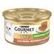 Вологий корм GOURMET Gold для дорослих шматочки у паштеті з качкою, морквою та шпинатом 85г 7613033728778 фото 2