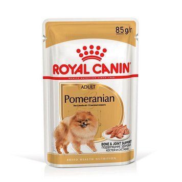 Роял Канін (ROYAL CANIN POMERANIAN ADULT) Вологий корм для собак породи Померанський Шпіц 85г 12560010 фото