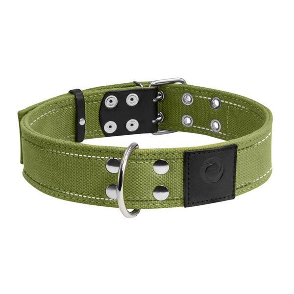 Нашийник для собак бавовняна тасьма CoLLaR Брезент подвійний (ширина 20мм, довжина 31-41см) 6136 фото