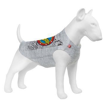 Майка для собак WAUDOG Clothes малюнок "Чудо-жінка комікс", XS25, B 35-40 см, С 20-25 см 292-4009 фото