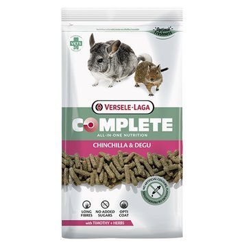 Versele-Laga Complete Chinchilla & Degu ВЕРСЕЛЕ-ЛАГА КОМПЛІТ ШИНШИЛА ДЕГУ корм для шиншил та дегу 613139 фото