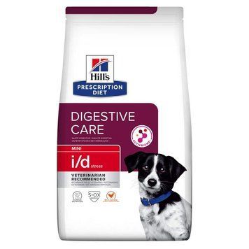 Hill's PRESCRIPTION DIET i/d Stress Mini Сухий корм для собак малих порід для догляду за травленням при стресових факторах, з куркою, 1 кг 606379 фото
