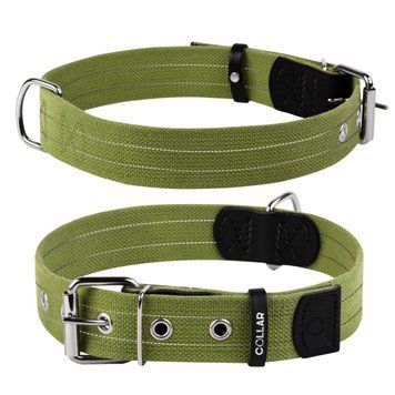 Нашийник для собак бавовняна тасьма CoLLaR Брезент (ширина 25мм, довжина 41-53см) 0240 фото