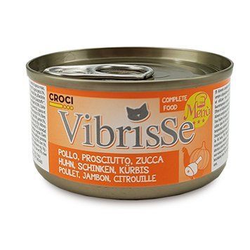 Конc. для кот. VIBRISSE MENU, курка з шинкою в гарбузовому соусі, 70г C1018075 фото