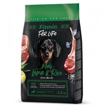 Корм для собак Fitmin dog For Life Lamb & Rice Mini 2.5кг 511114063 фото