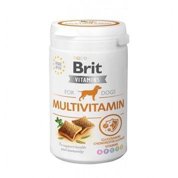 Вітаміни для собак Brit Vitamins Multivitamin для здоров'я, 150 г 8595602562527 фото