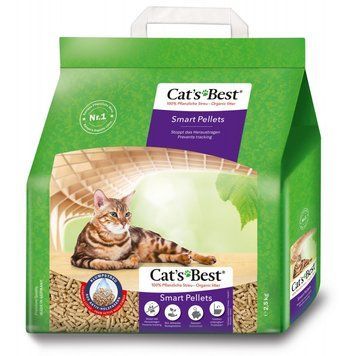 Наповнювач Cat&rsquo;s Best Smart Pellets для котячого туалету, деревний, 5л/2.5кг 4002973202135 фото