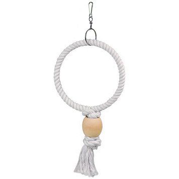 Flamingo Ring ФЛАМІНГО МОТУЗЯНЕ КІЛЬЦЕ іграшка для папуг 108649 фото