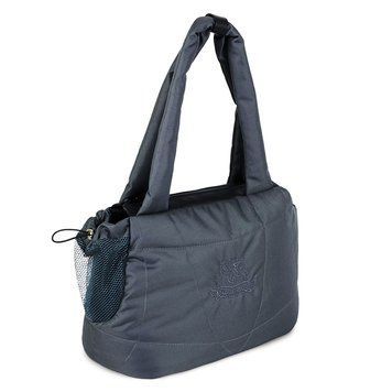 Сумка-переноска Pet Fashion &laquo;Silva&raquo; для собак та котів, 34x24x20 см, сіра PR241972 фото
