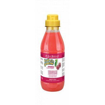 Шампунь Iv San Bernard Black Cherry для короткої шерсті, з протеїнами шовку та чорною вишнею, 500мл 1401 NSHAAM500 фото