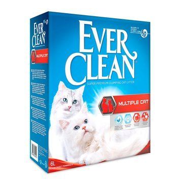 Ever Clean Multiple Cat Ароматизований грудкуючий наповнювач Мультикет, максимальний контроль над запахом, 6 л 123452 фото