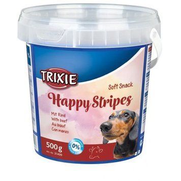 Ласощі Trixie Happy Stripes м'які для собак, з яловичиною, 500 г TX-31499 фото