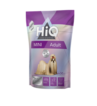 Сухий корм для дорослих собак малих порід HiQ Mini Adult 400g HIQ45869 фото