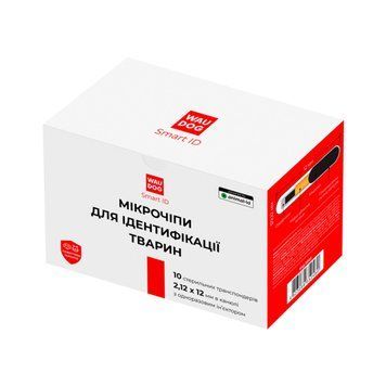 WAUDOG Smart ID мікрочіп для ідентифікації собак і котів 5902 фото