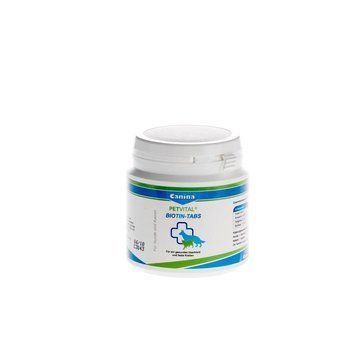 Вітаміни Canina Petvital Biotin-Tabs для вибагливих собак і котів, 100 г (50 табл) 702008 AD фото