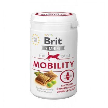 Вітаміни для собак Brit Vitamins Mobility для суглобів, 150 г 8595602562480 фото