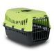Переноска GIPSY 1 small Green, пластикові дверцята, 46x31x32h см 1_пласт_ЗЕЛ фото