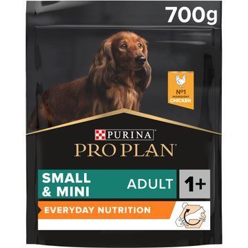 Сухий корм PRO PLAN Small&Mini Adult 1+ Everyday Nutrion для дорослих дрібних порід з куркою 700г 7613035120778 фото
