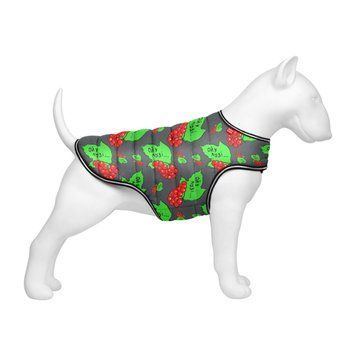 Куртка-накидка для собак WAUDOG Clothes, малюнок "Калина", XL, А 47 см, B 68-80 см, С 42-52 см 506-0228 фото