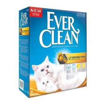 Ever Clean Litterfree Paws Clumping Ароматизований грудкуючий наповнювач "Чисті лапки" для довгошерстних котів, 6 л 123464 фото