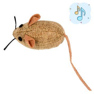 Іграшка AnimAll Fun Мишка для котів, 15 см 183379 фото