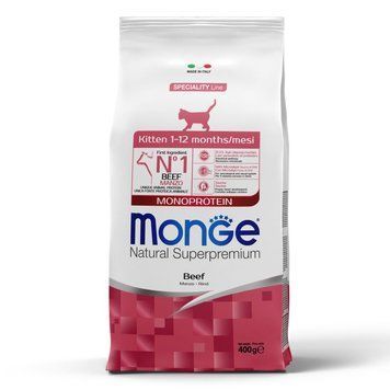 Сухий корм для кошенят Monge Cat Kitten з яловичиною 70011969 фото