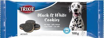 Печиво Trixie Black&White Cookies для собак, з куркою, 4 шт, 100 г TX-31625 фото