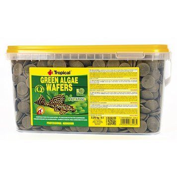 Сухий корм для акваріумних риб Tropical в пластинках &laquo;Green Algae Wafers&raquo; 5 л (для травоїдних донних риб) 5900469664285 фото