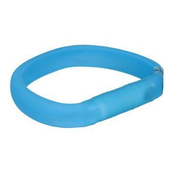 Нашийник з підсвічуванням з USB силікон широкий 50cм/30мм TX-12671 фото