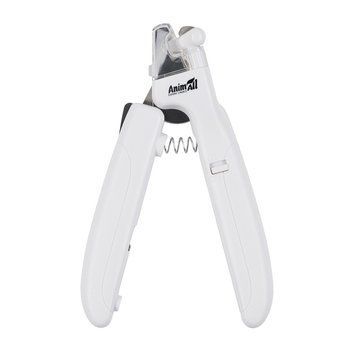 Кігтеріз AnimAll Groom для котів та собак, з LED підсвічуванням та контейнером для збору кігтів, білий 159555 фото