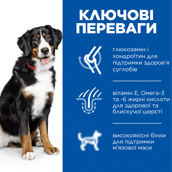 Hill&rsquo;s SCIENCE PLAN Adult Large Breed Сухий корм для дорослих собак великих порід, з ягням і рисом, 14 кг(10 кг+4кг в Подарунок) 99607638 фото