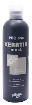 Nogga Pro Line Keratin Маска для відновлення пошкодженої шерсті 500 мл 044020 фото