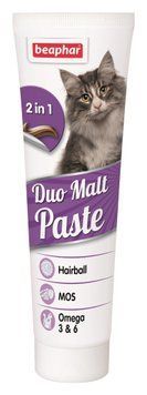Мальт-паста Beaphar Duo Malt Paste для виведення шерсті у котів BAR12958 фото