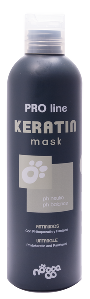 Nogga Pro Line Keratin Маска для відновлення пошкодженої шерсті 500 мл 044020 фото