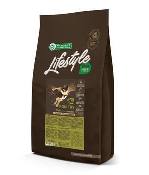 Сухий беззерновий корм з птицею для дорослих собак всіх порід Lifestyle Grain Free Poultry Adult All Breeds 17кг NPLSB46044 фото