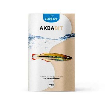 Корм Природа "Аквавіт" для декоративних риб, 10 г 4820157401194 фото
