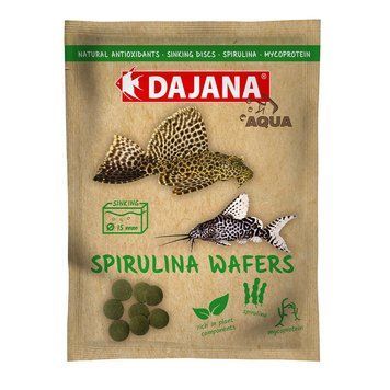 SPIRULINA Wafers (80мл/25 гр)Спец. корм для донних травоїдних риб в чіпсах DP060S (5519) фото