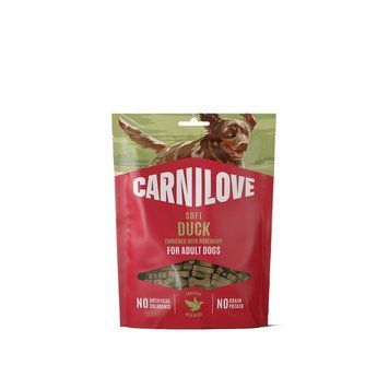 Ласощі Carnilove Soft Snack Duck with Rosemary для собак м'які качка і розмарин 200 г 1111223527 фото