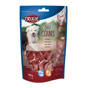 Ласощі Trixie Premio Beef Coins для собак, яловичина, 100 г TX-31706 фото