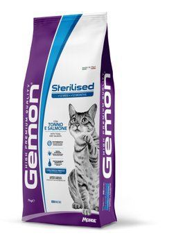 GEMON Cat Sterilised тунeць з лососем 70297295 фото