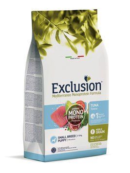 Exclusion Mediterraneo Monoprotein Formula Сухий корм з тунцем для дорослих собак дрібних порід 05164 фото