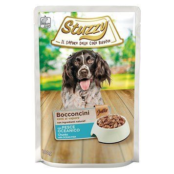 Stuzzy Dog Ocean Fish ШТУЗІ ОКЕАНІЧНА РИБА в желе консерви для собак, вологий корм, пауч 100г 1033353 фото