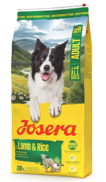 Повноцінний гіпоалергенний сухий корм для дорослих собак Josera Lamb & Rice з ягням і рисом 0,9 кг 121775 фото