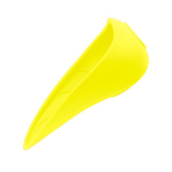 Поїлка-насадка на пляшку WAUDOG Silicone, 165х90 мм жовтий 50778 фото