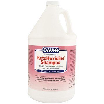 Davis KetoHexidine Shampoo ДЕВІС КЕТОГЕКСИДИН дерматокосметичний шампунь з 2% хлоргексидином та 1% кетоконазолом для собак і котів із захворюваннями шкіри