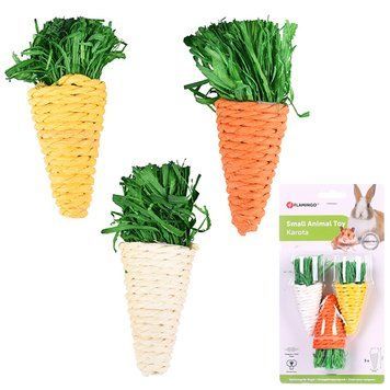 Flamingo Small Carrots ФЛАМІНГО МОРКВА іграшка для гризунів 201505 фото