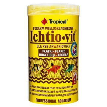 Ichtio-vit 500мл/100г пластівці д/усіх видів риб 5900469770054 фото