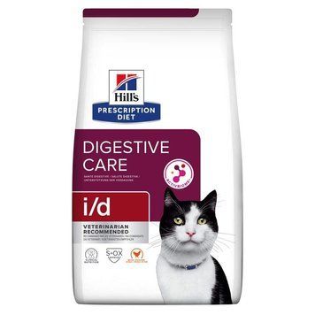 Hill&rsquo;s PRESCRIPTION DIET i/d Сухий корм для котів догляд за травленням, з куркою, 0,4 кг 606178 фото